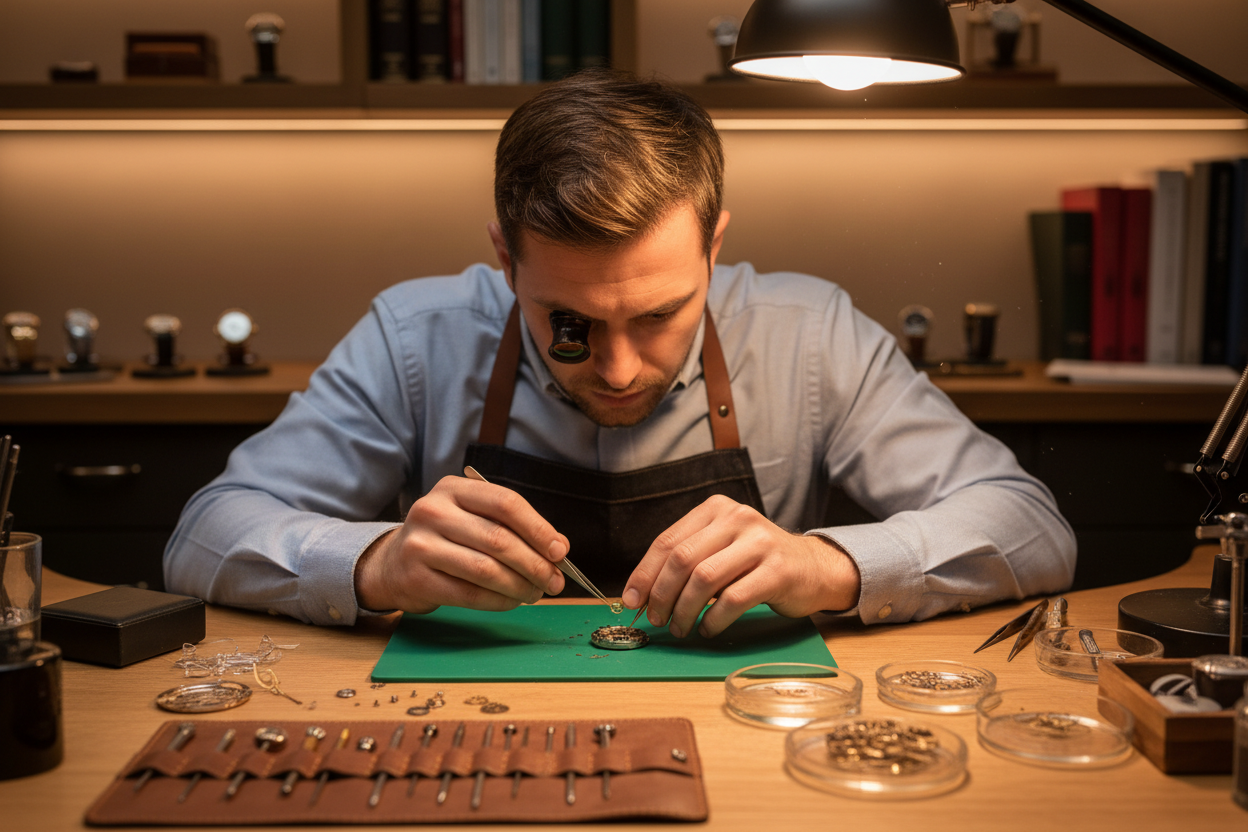 Watchmaker Working 2